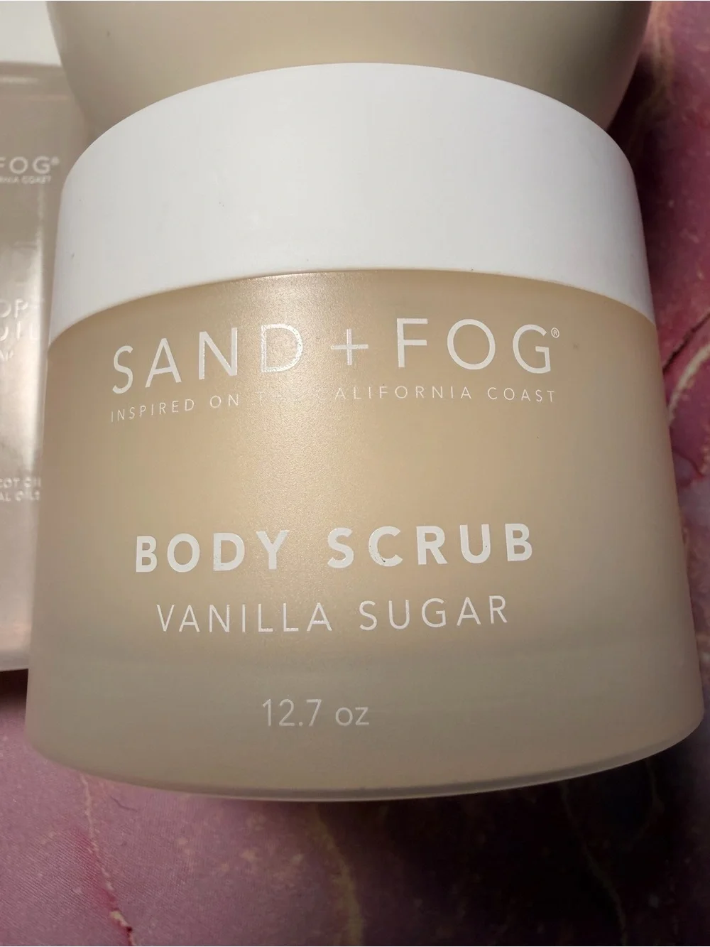 SAND + FOG Vanilla Sugar Body Set in Cream